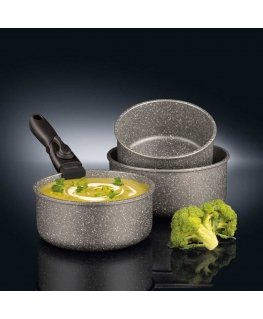 Set of pots with a removable handle Silverstone 3-element AMBITION