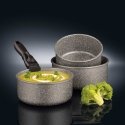 Set of pots with a removable handle Silverstone 3-element AMBITION