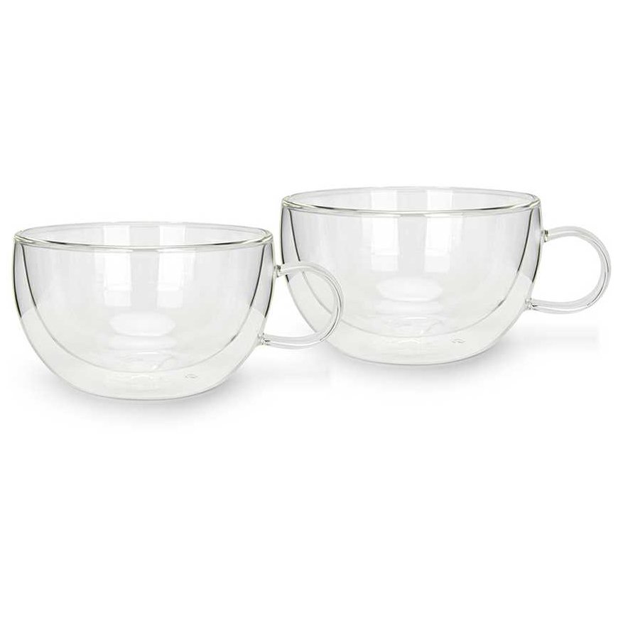 Fissman set of 2 double-walled mugs 330 ml