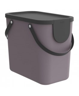 Bag for waste sorting modular Albula 25 L purple ROTHO