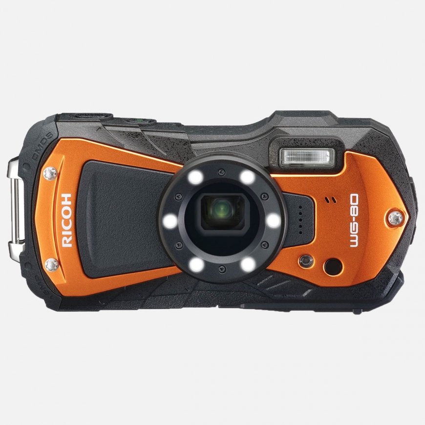 Ricoh WG-80 1/2.3" Kompakti kamera 16 MP CMOS 4608 x 3456 pikseliä musta, Oranssi – 3