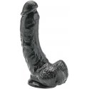 Get Real TOYJOY Dildo black realistic penis przyssawka 20cm Get Real TOYJOY Dildo black realistic penis przyssawka 20cm