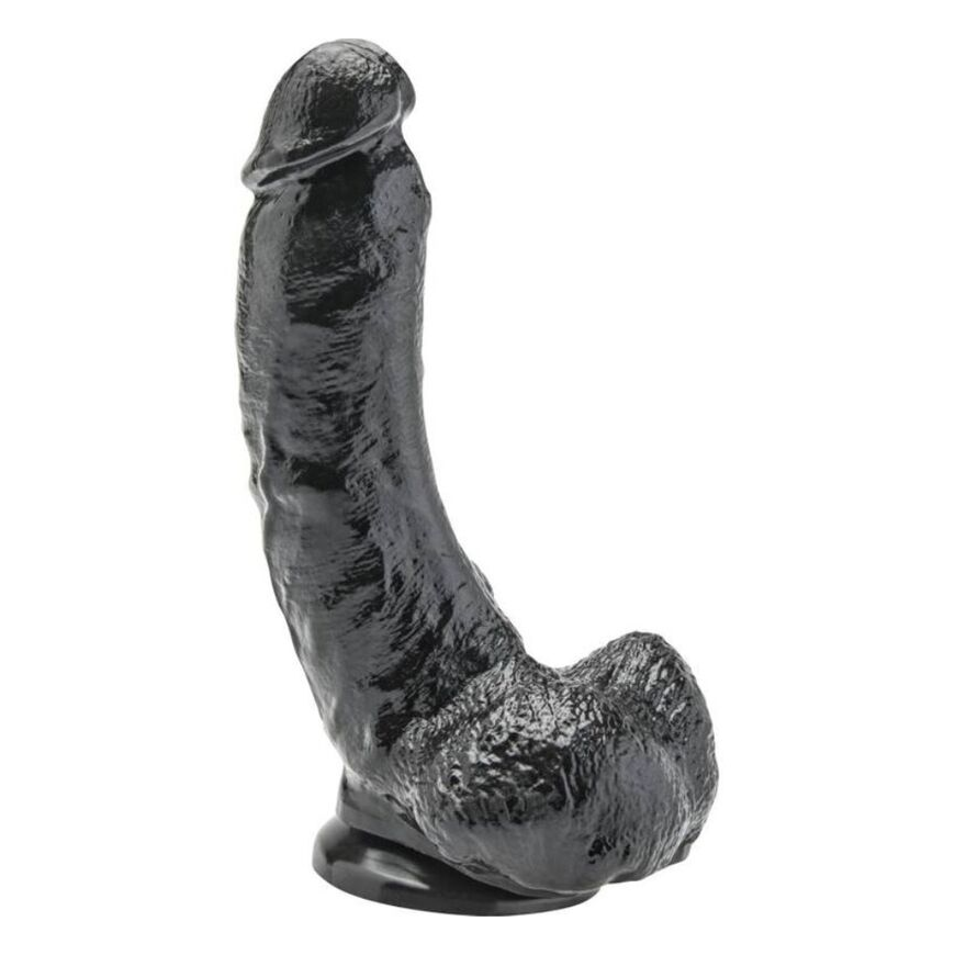 Get Real TOYJOY Dildo black realistic penis przyssawka 20cm – 2