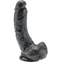 Get Real TOYJOY Dildo black realistic penis przyssawka 20cm Get Real TOYJOY Dildo black realistic penis przyssawka 20cm