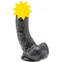 Get Real TOYJOY Dildo black realistic penis przyssawka 20cm Get Real TOYJOY Dildo black realistic penis przyssawka 20cm