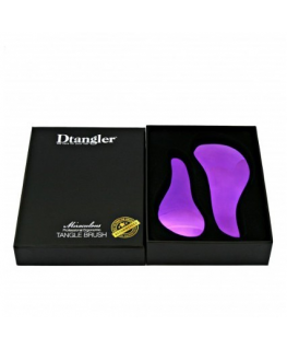 Dtangler Miraculous Violet Set - Gift set of hair brushes