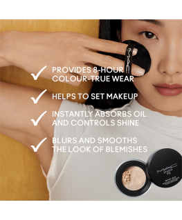 Mac Cosmetics Loose powder Studio Fix Pro Set + (Blur Weightless Loose Powder) 6.5 g