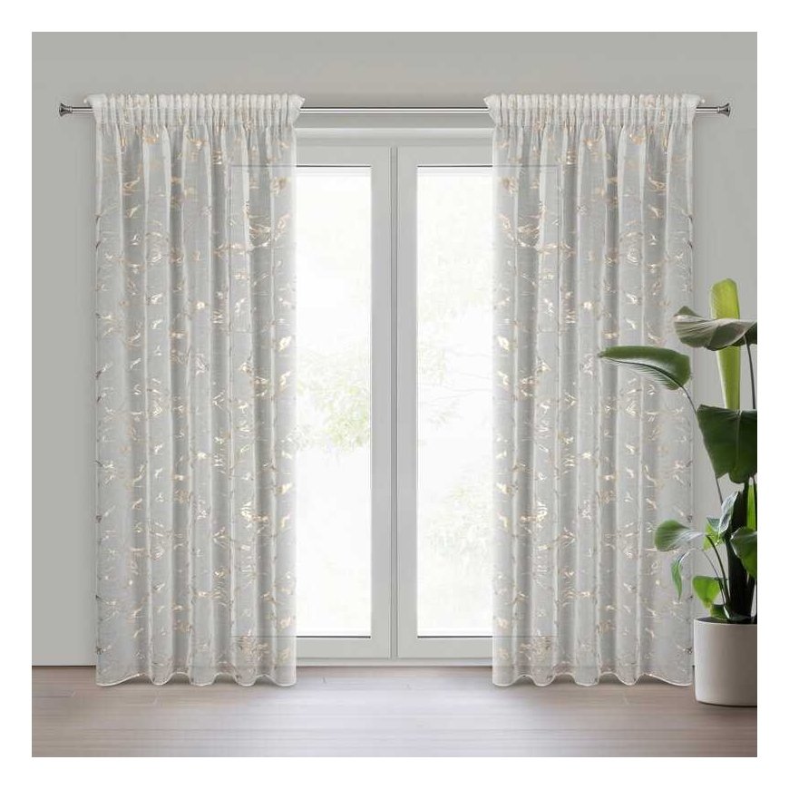 Eurofirany Eurocurtains FIR/ALINA/B+ZŁ 140X270 T