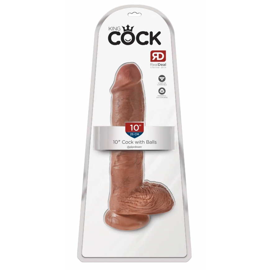 Pipedreams KING COCK - REALISTIC COCK WITH BALLS 19.8 cm – 2