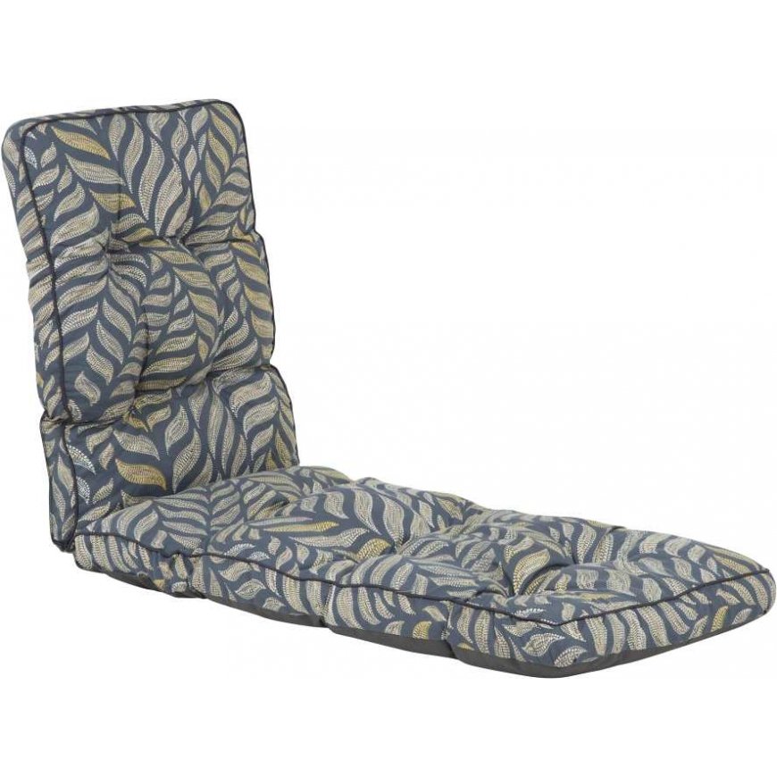 Patio Deckchair cushion 180 cm Modena