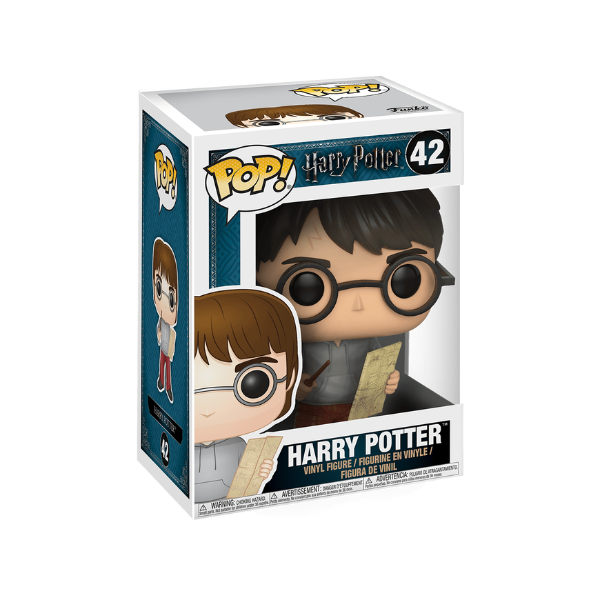 FUNKO POP! Vinilinė figūrėlė: Harry Potter - Harry w/ Marauders Map – 3
