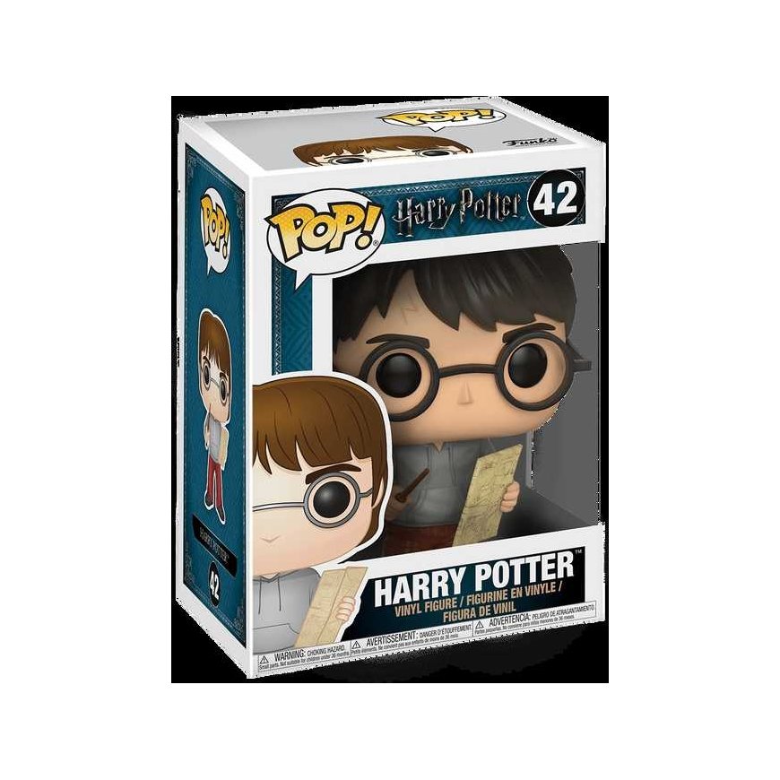 FUNKO POP! Vinilinė figūrėlė: Harry Potter - Harry w/ Marauders Map – 5