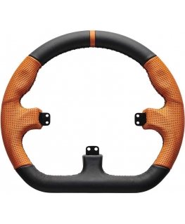 Asetek SimSports GT Rim - Closed D, Leder - orange