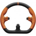 Asetek SimSports GT Rim - Closed D, Leder - orange Asetek SimSports GT Rim - Closed D, Leder - orange