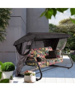 Huśtawka ogrodowa Venezia Lux Black Edition G052-23IB PATIO