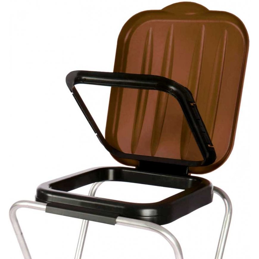 Gsg24 Wall holder for sorting brown waste - 120L bags – 3