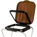 Gsg24 Wall holder for sorting brown waste - 120L bags Gsg24 Wall holder for sorting brown waste - 120L bags