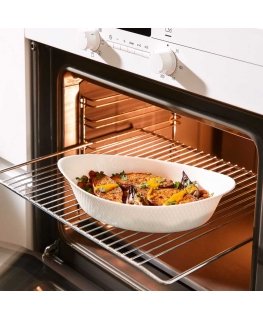 Naczynie żaroodporne ovalne Smart Cuisine Wavy 29 x 18 cm LUMINARC