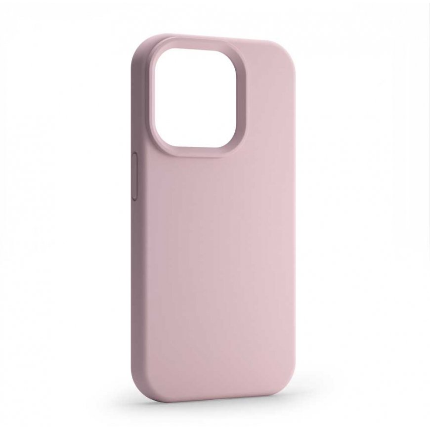 Case Etteri Silicone case for iPhone 15 Pro Max 6.7" light pink – 2