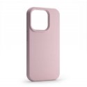 Case Etteri Silicone case for iPhone 15 Pro Max 6.7" light pink
