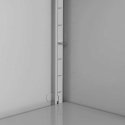Frommstarck 2-shelf metal office cabinet for documents and files with key lock Frommstarck 2-shelf metal office cabinet for documents and files with key lock