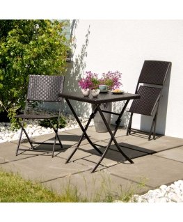 Outdoor furniture set Set mebli ogrodowych technorattanowych Orlean brown PATIO
