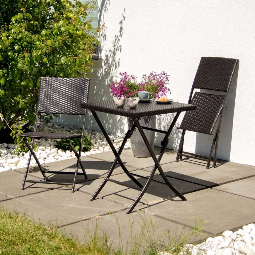 Outdoor furniture set Set mebli ogrodowych technorattanowych Orlean brown PATIO