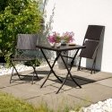 Lauko baldų komplektas Rinkinys mebli ogrodowych technorattanowych Orlean ruda PATIO Lauko baldų komplektas Rinkinys mebli ogrodowych technorattanowych Orlean ruda PATIO