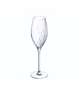 Set kieliszków do szampana 240 ml Swirly 4-elementowy CRISTAL D&039ARQUES