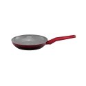 Pan with coating Qualum Ceramic Stone Edition Ombre Red 20 cm AMBITION Pan with coating Qualum Ceramic Stone Edition Ombre Red 20 cm AMBITION
