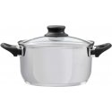 Stainless steel pot with lid Lima 26 cm DOMOTTI Stainless steel pot with lid Lima 26 cm DOMOTTI