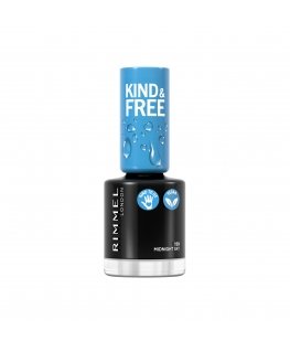 Rimmel Kind & Free nagų lakas 8 ml Juoda