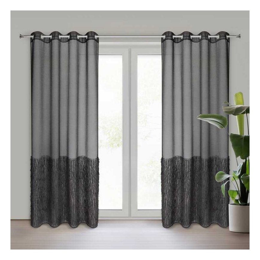 Eurofirany Eurocurtains FIR/MARGARET2/CZ 140X250 TRANSPARENT