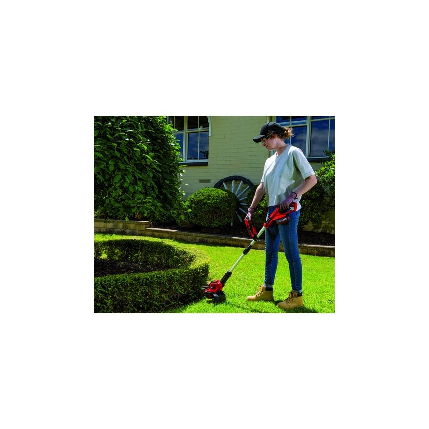 Einhell GE-CT 18/28 Li-Solo 28 cm Akku musta, Punainen – 2