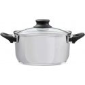 Stainless steel pot with lid Lima 18 cm DOMOTTI Stainless steel pot with lid Lima 18 cm DOMOTTI