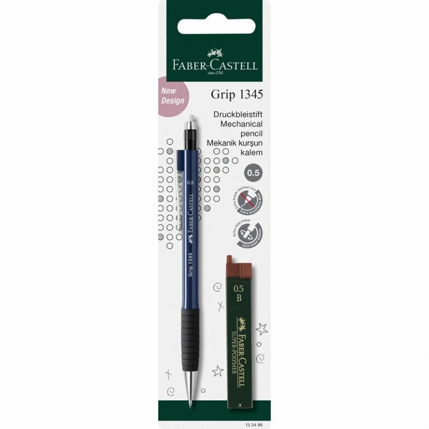 Faber-Castell Grip 1345 mechanical pencil B 2 pc(s)