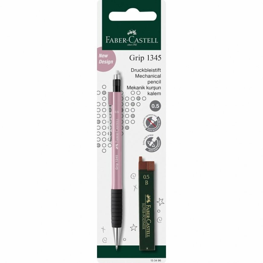 Faber-Castell Grip 1345 mehāniskais zīmulis B 2 pcs – 2