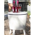 Keter Cool bar Cocktail table Round shape 4 leg(s)