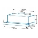 CATA TFB-5160 X Semi built-in (pull out) Stainless steel 300 m³/h C CATA TFB-5160 X Semi built-in (pull out) Stainless steel 300 m³/h C