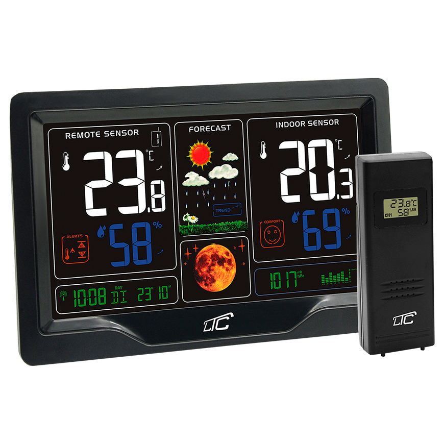 LP Weather station with color display