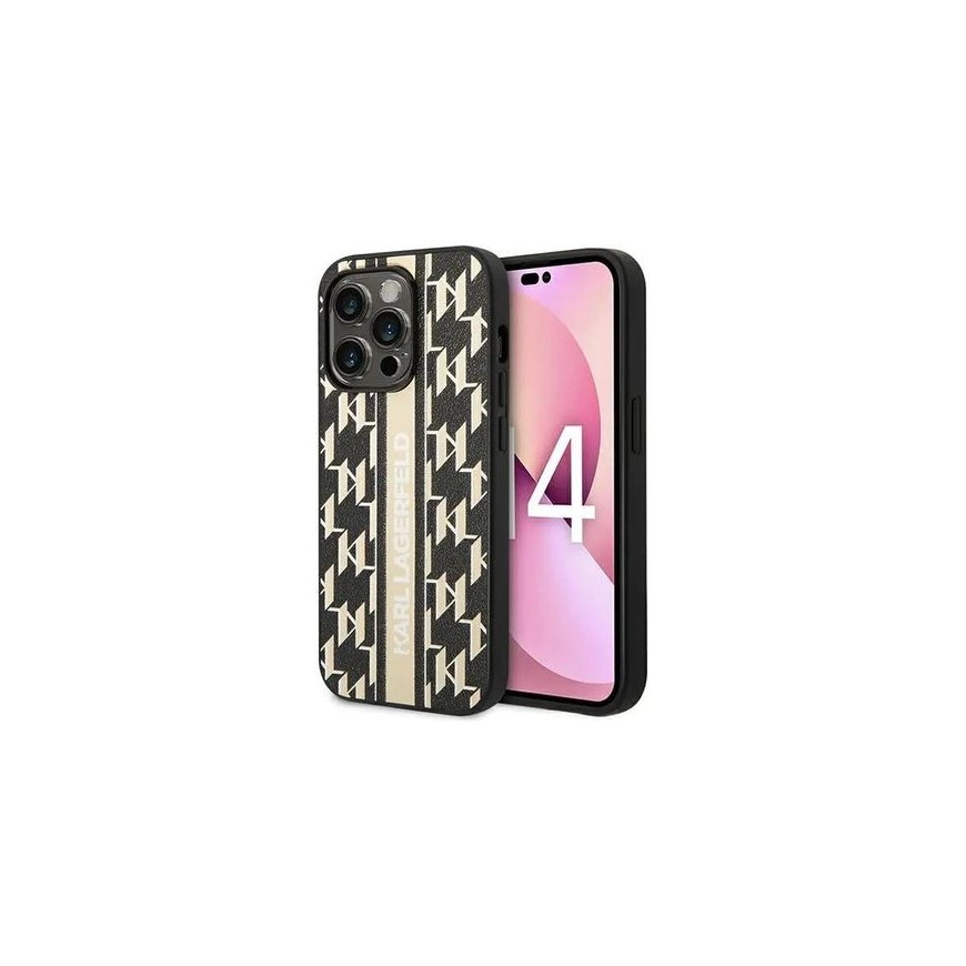 Karl Lagerfeld KLHCP14LPGKLSKW iPhone 14 Pro 6,1" hardcase brązo – 2