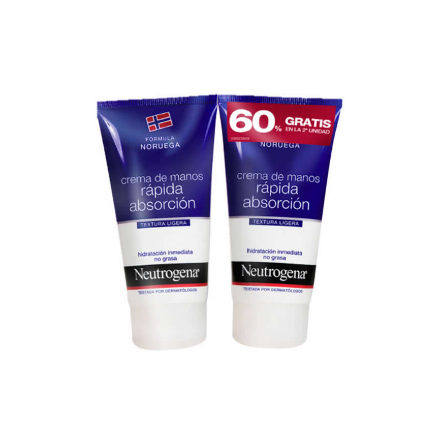 Neutrogena Formula Fast Absorbing Hand 2x75ml – 3