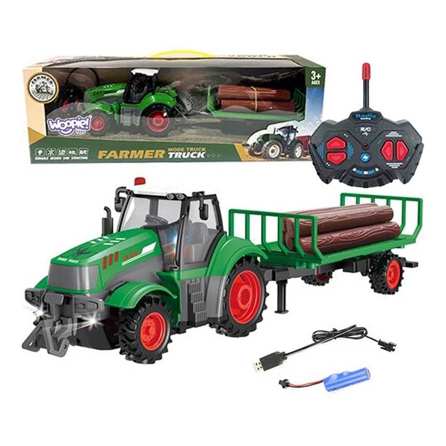 WOOPIE Remote Controlled Tractor and Trailer