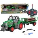 WOOPIE nuotoliniu būdu valdomas traktorius ir priekaba RC – mastelis 1:24 WOOPIE nuotoliniu būdu valdomas traktorius ir priekaba RC – mastelis 1:24