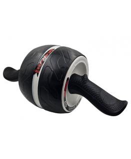 Abdominal press exerciser-wheel SANRO with mat Grey-black