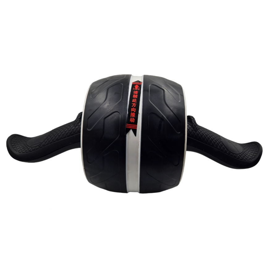 Abdominal press exerciser-wheel SANRO with mat Grey-black – 2