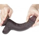 LOVETOY 7'' Sliding-Skin Dildo Coffee LOVETOY 7'' Sliding-Skin Dildo Coffee