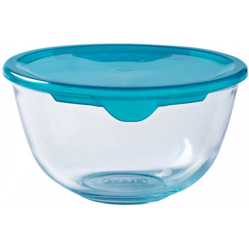 Heat-resistant salad bowl with lid Prep & Store 21 cm / 2 l PYREX – 2