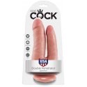 Pipedreams KING COCK DOUBLE PENETRATOR FLESH Pipedreams KING COCK DOUBLE PENETRATOR FLESH