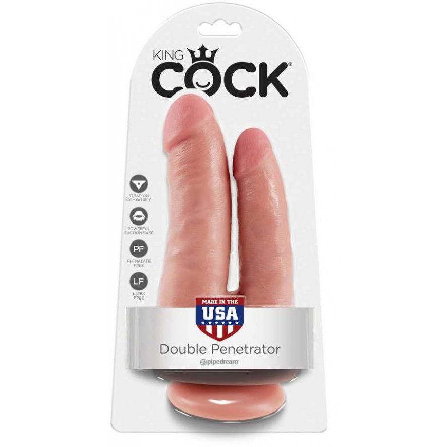 Pipedreams KING COCK DOUBLE PENETRATOR FLESH – 3